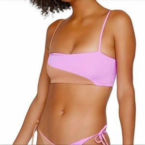 NWT L*Space Ari Reversible Bikini Top Large